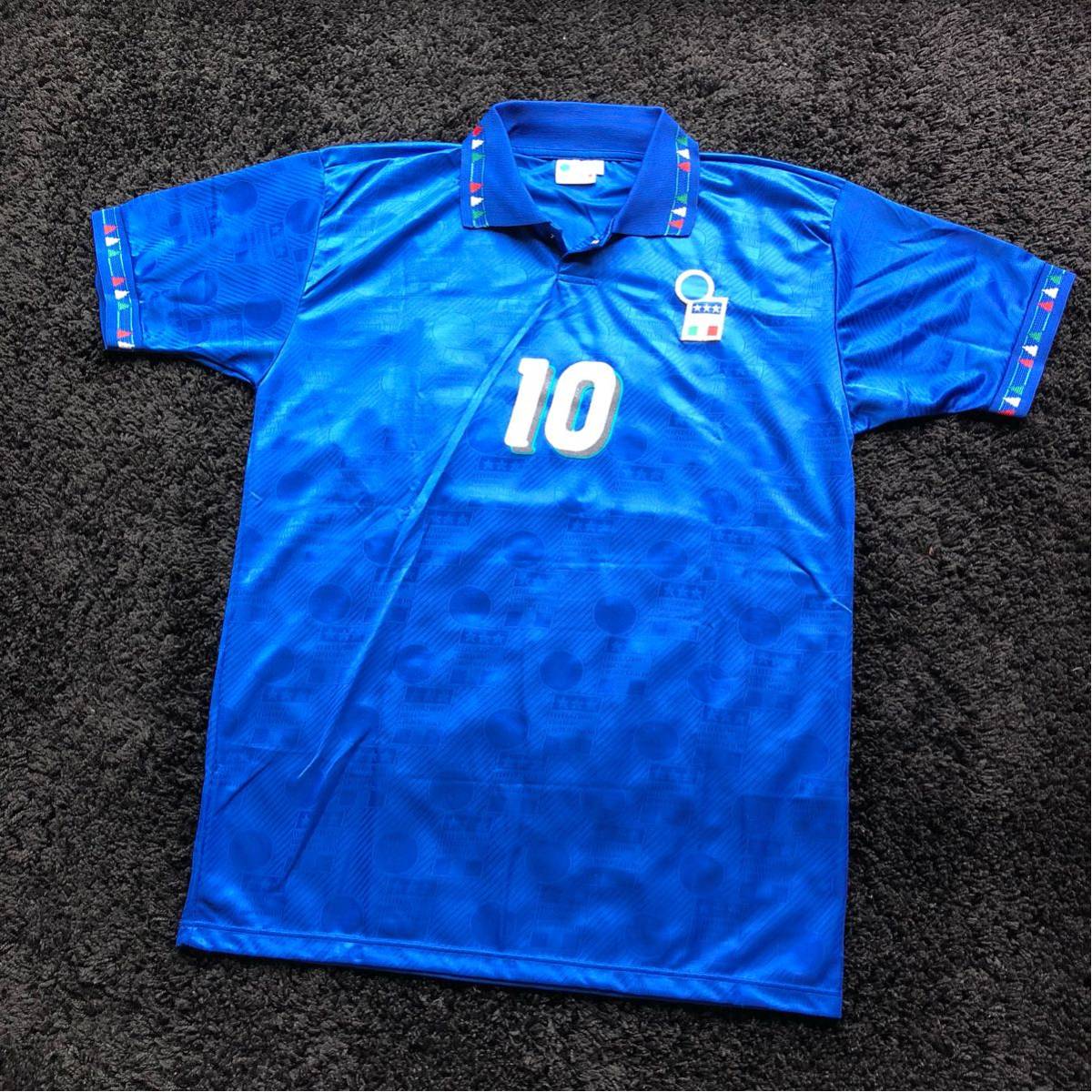 94ワールドカップ イタリア代表 H Baggio バッジョ Xl 正規品 イタリア 売買されたオークション情報 Yahooの商品情報をアーカイブ公開 オークファン Aucfan Com