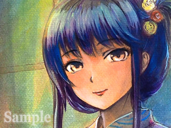 手書きイラスト F8水彩紙 オリジナル 夕涼み 手描きイラスト 売買されたオークション情報 Yahooの商品情報をアーカイブ公開 オークファン Aucfan Com