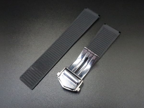 ラバーベルト ブラック ラグ幅22mm タグホイヤー Heuer対応 交換用 レザーバンド カレラ アクアレーサー モナコ ラバーベルト 売買されたオークション情報 Yahooの商品情報をアーカイブ公開 オークファン Aucfan Com