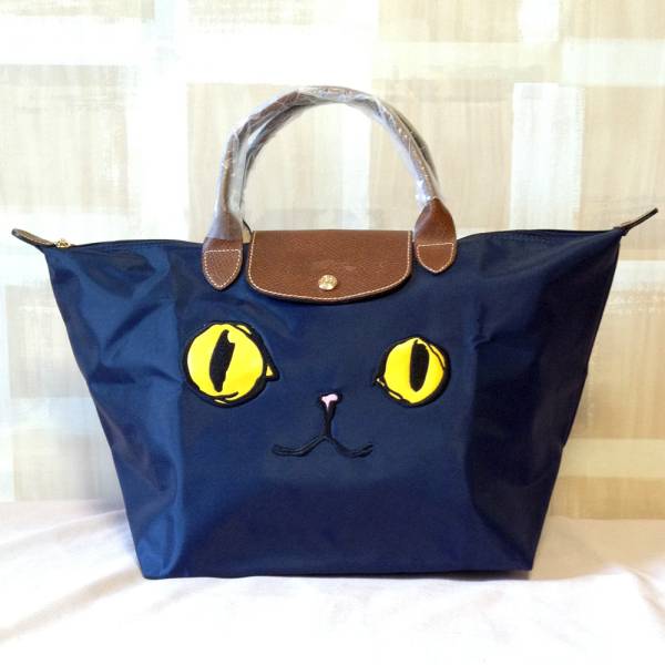 ロンシャン トートバッグ Longchamp ミャオ 猫 ネイビー Mサイズ 1623 ロンシャン 売買されたオークション情報 Yahooの商品情報をアーカイブ公開 オークファン Aucfan Com