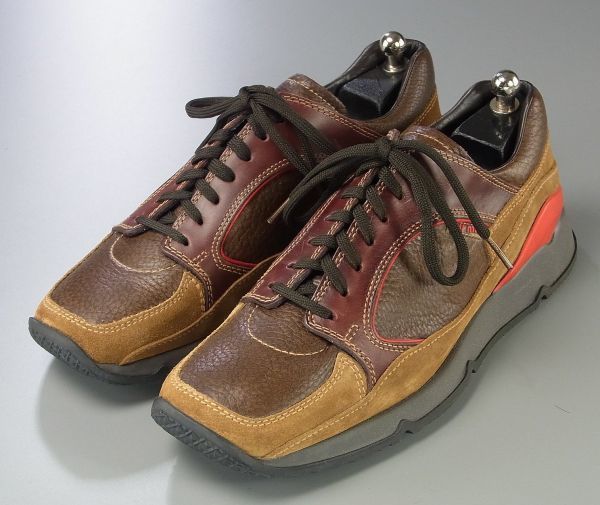 T4468 イタリア製 ミュウミュウ Miumiu メンズ コンビレザースニーカー レザーシューズ 革靴 茶 靴 売買されたオークション情報 Yahooの商品情報をアーカイブ公開 オークファン Aucfan Com