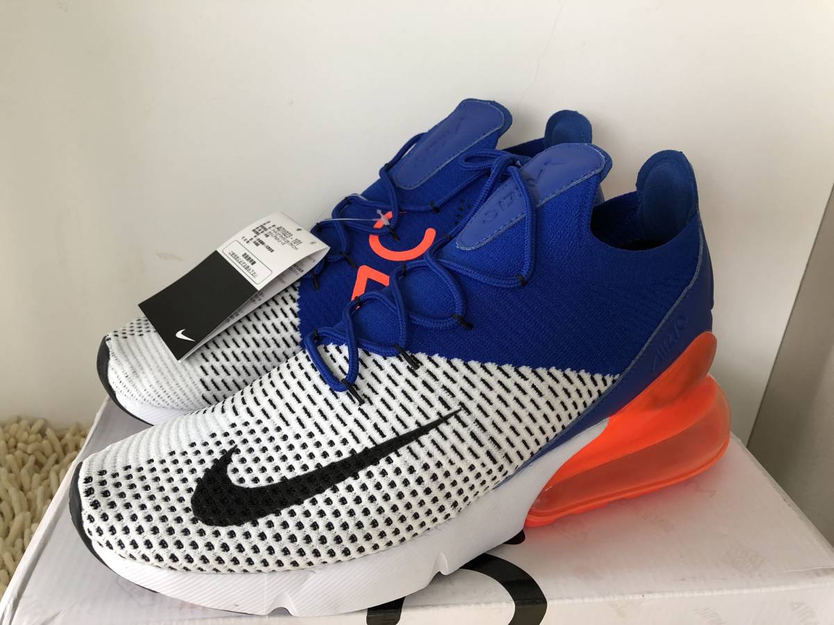 Nike Air Max 270 Flyknit ナイキ エアマックス 270 フライニット28 0cm 28 0cm 売買されたオークション情報 Yahooの商品情報をアーカイブ公開 オークファン Aucfan Com