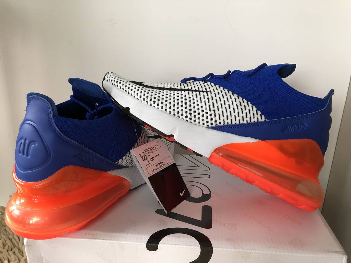 Nike Air Max 270 Flyknit ナイキ エアマックス 270 フライニット28 0cm 28 0cm 売買されたオークション情報 Yahooの商品情報をアーカイブ公開 オークファン Aucfan Com