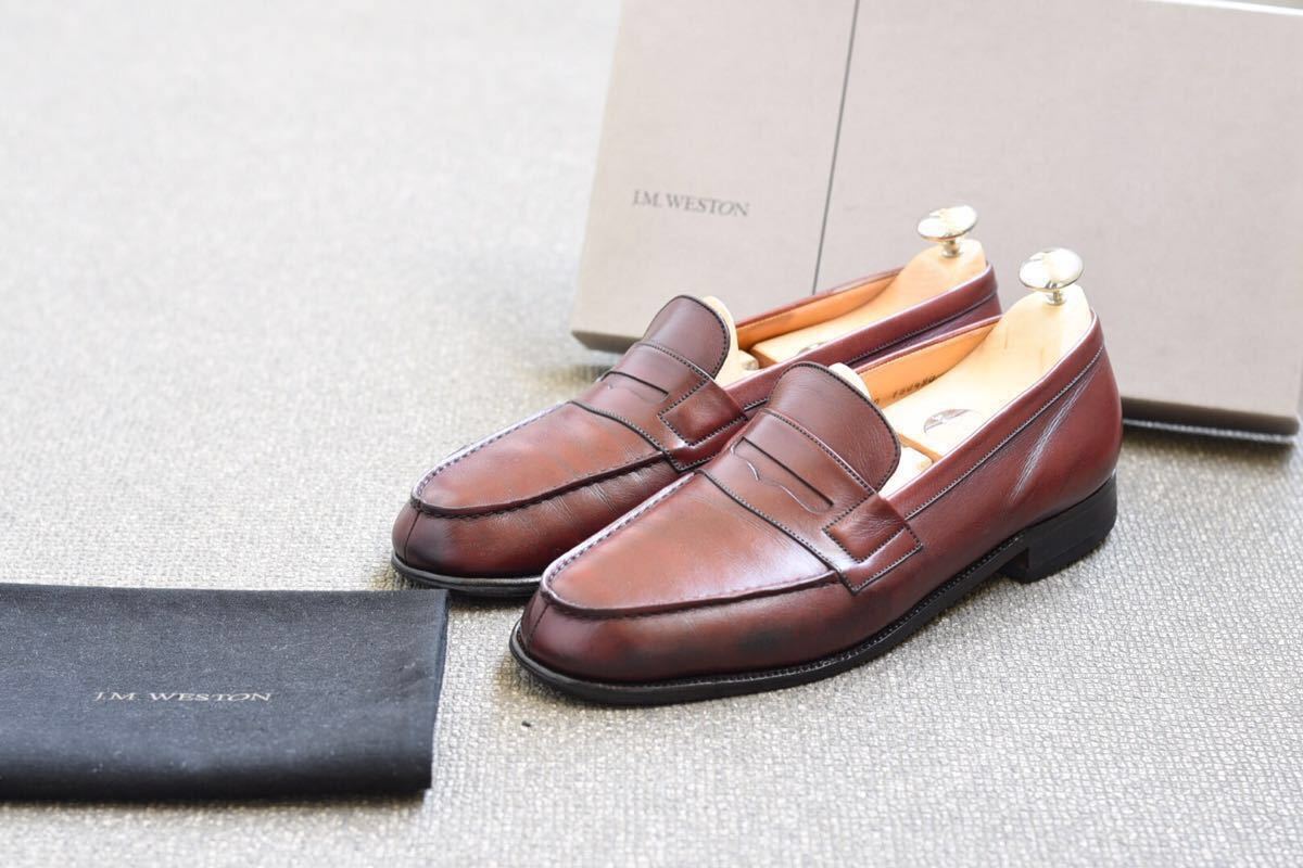 J M Weston Jmウエストン 180 ペニーローファー 6 5d バーガンティ 靴 売買されたオークション情報 Yahooの商品情報をアーカイブ公開 オークファン Aucfan Com