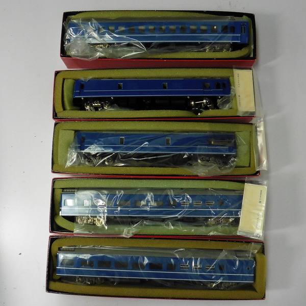 M H975b 完成品 中村精密 Ho ブルートレイン 24系25形客車 カニ24 オシ24 鉄道模型 1円 Jr 国鉄車輌 売買されたオークション情報 Yahooの商品情報をアーカイブ公開 オークファン Aucfan Com