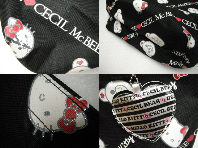 Cecil Mcbee セシルマクビー ハローキティ スペシャル コラボ トート バッグ チャーム付 雑誌付録 定形外特定記録付410円 J10 A かばん バッグ 売買されたオークション情報 Yahooの商品情報をアーカイブ公開 オークファン Aucfan Com