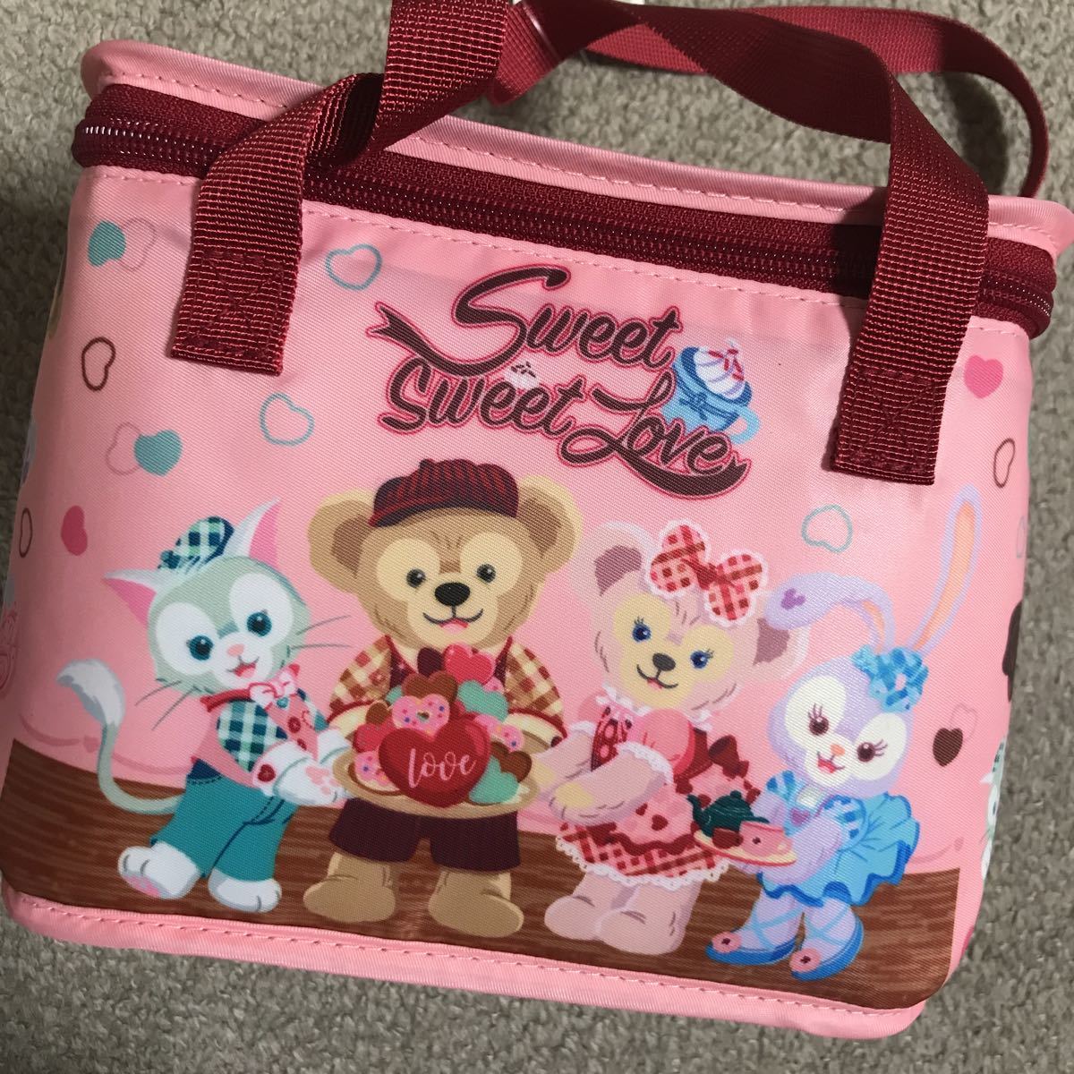 香港ディズニーランド ダッフィー シェリーメイ ステラルー ジェラトーニ ランチバッグ トートバッグ 保温 保冷 お弁当 ピンク ダッフィー 売買されたオークション情報 Yahooの商品情報をアーカイブ公開 オークファン Aucfan Com