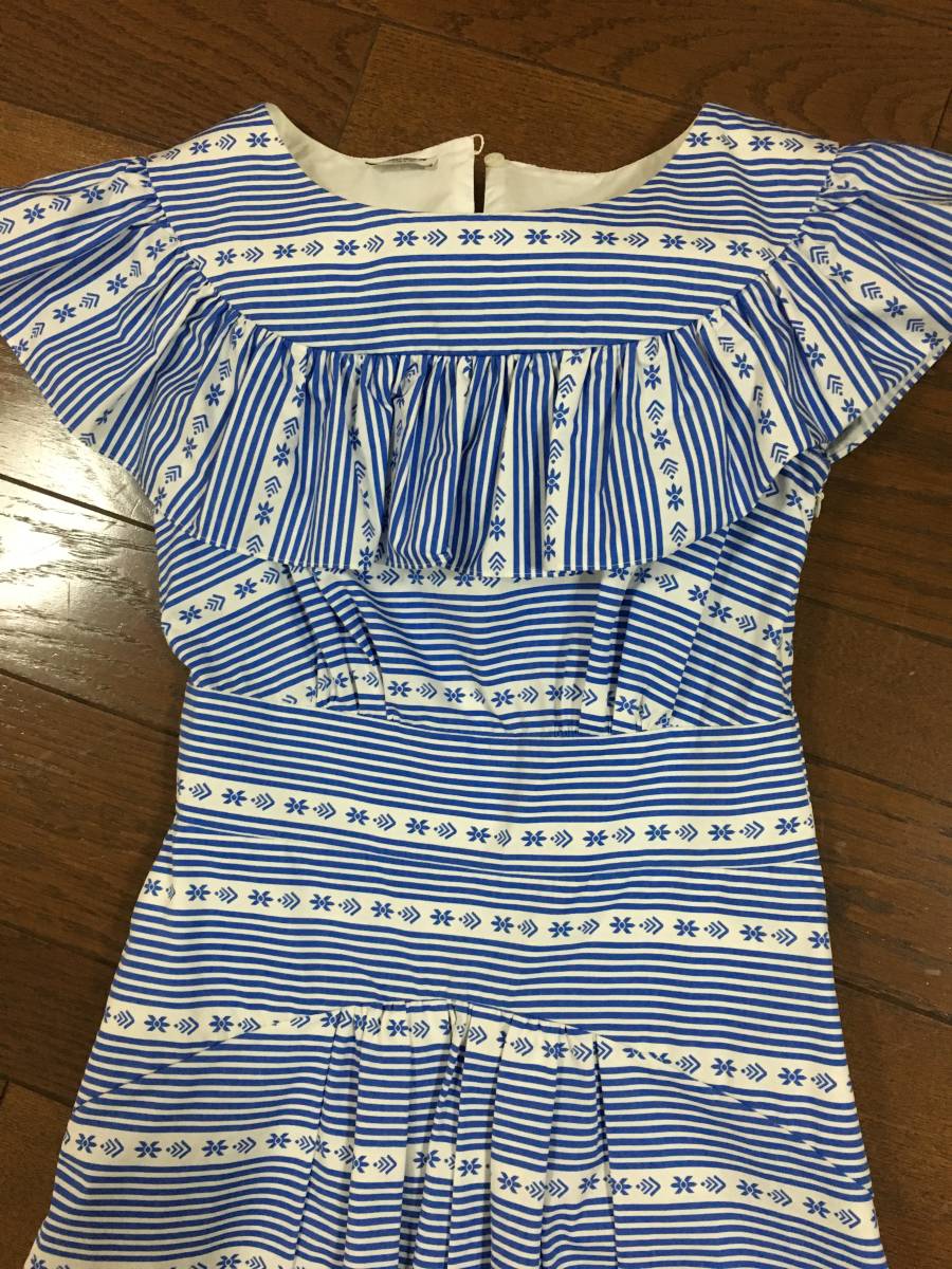 ミュウミュウ Miumiu ワンピース ストライプ サイズ38 試着のみ 最落なし最終出品 プラダ ジルスチュアート好きの方にも 紗栄子 梨花 女性用 売買されたオークション情報 Yahooの商品情報をアーカイブ公開 オークファン Aucfan Com