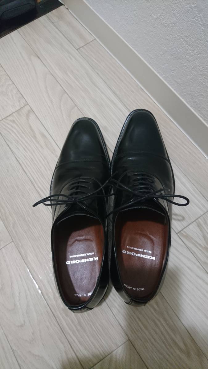 リーガル ケンフォード Regal Kenford 25 5 黒色 ブラック Cj7 E Kb48 25 5 25 5cm 売買されたオークション情報 Yahooの商品情報をアーカイブ公開 オークファン Aucfan Com