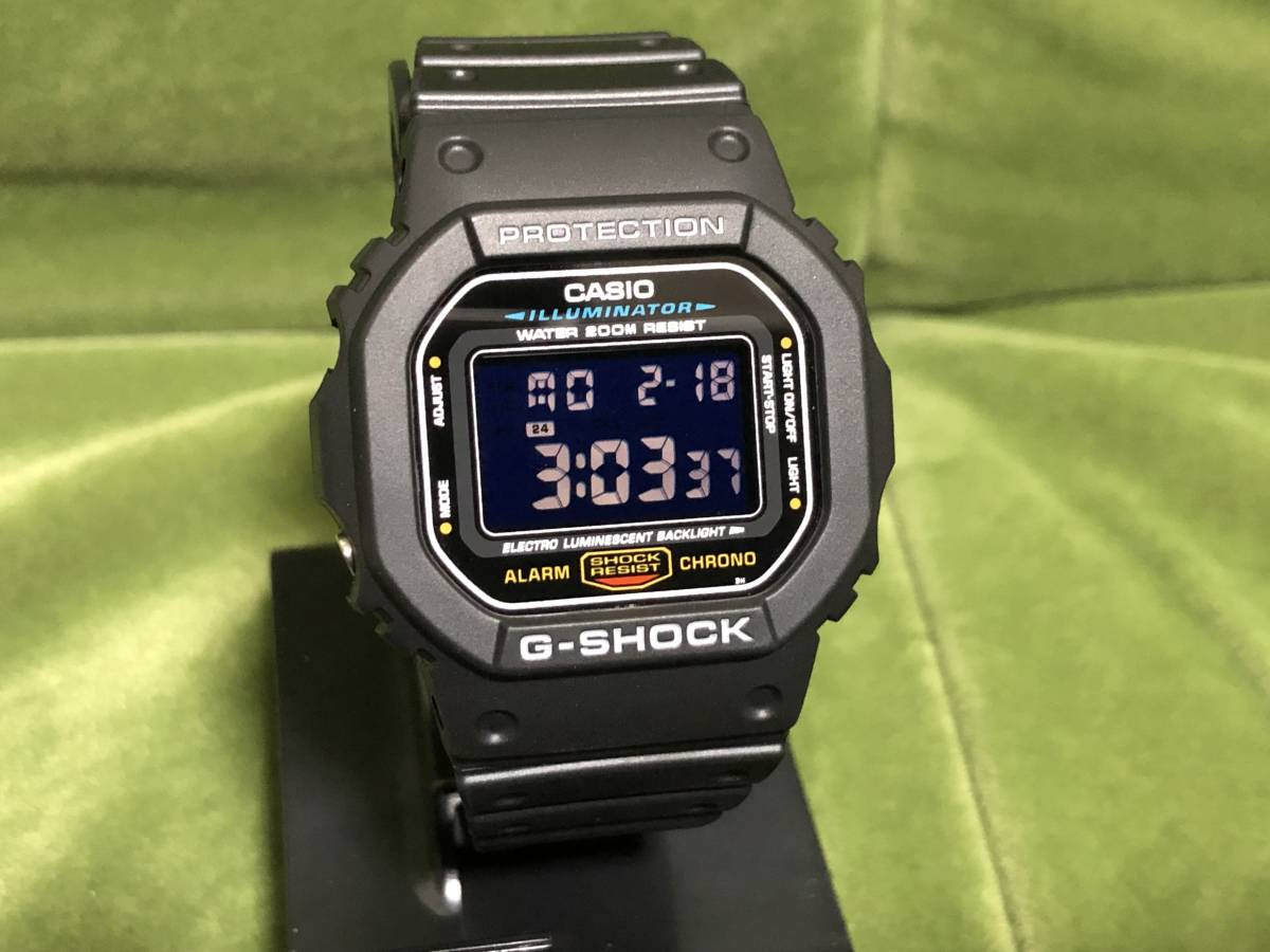 G Shock G ショック Dw 5600e 1v 反転液晶カスタム品レア G Shock 売買されたオークション情報 Yahooの商品情報をアーカイブ公開 オークファン Aucfan Com