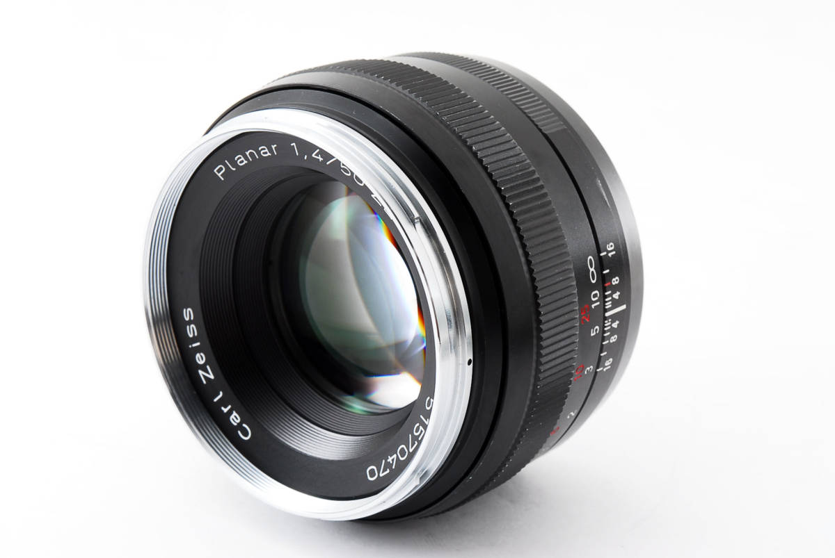 Objectif Carl Zeiss Planar 50mm F/1.4 Pour Canon - Monture EF, Occasion De Qualité