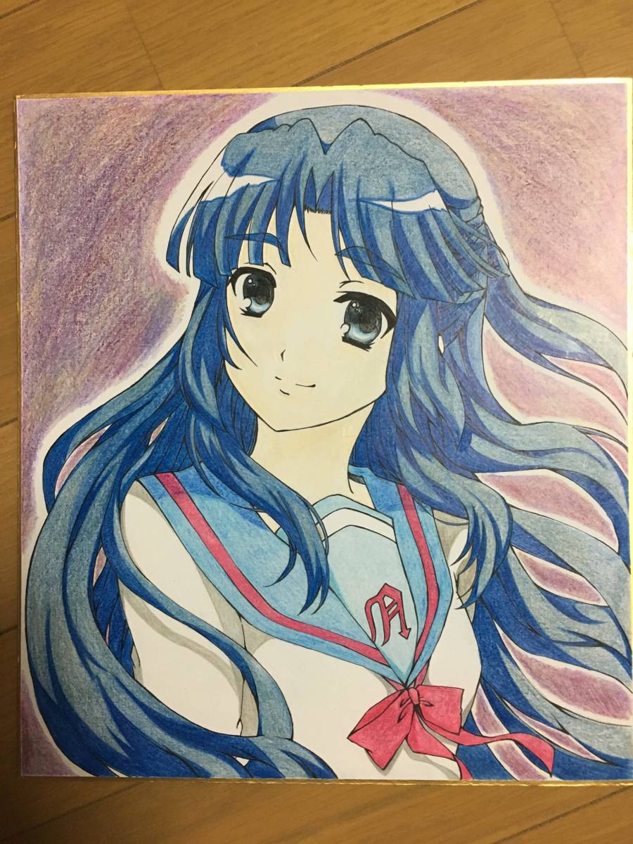 手描きイラスト 涼宮ハルヒの憂鬱 朝倉涼子 手描きイラスト 売買されたオークション情報 Yahooの商品情報をアーカイブ公開 オークファン Aucfan Com