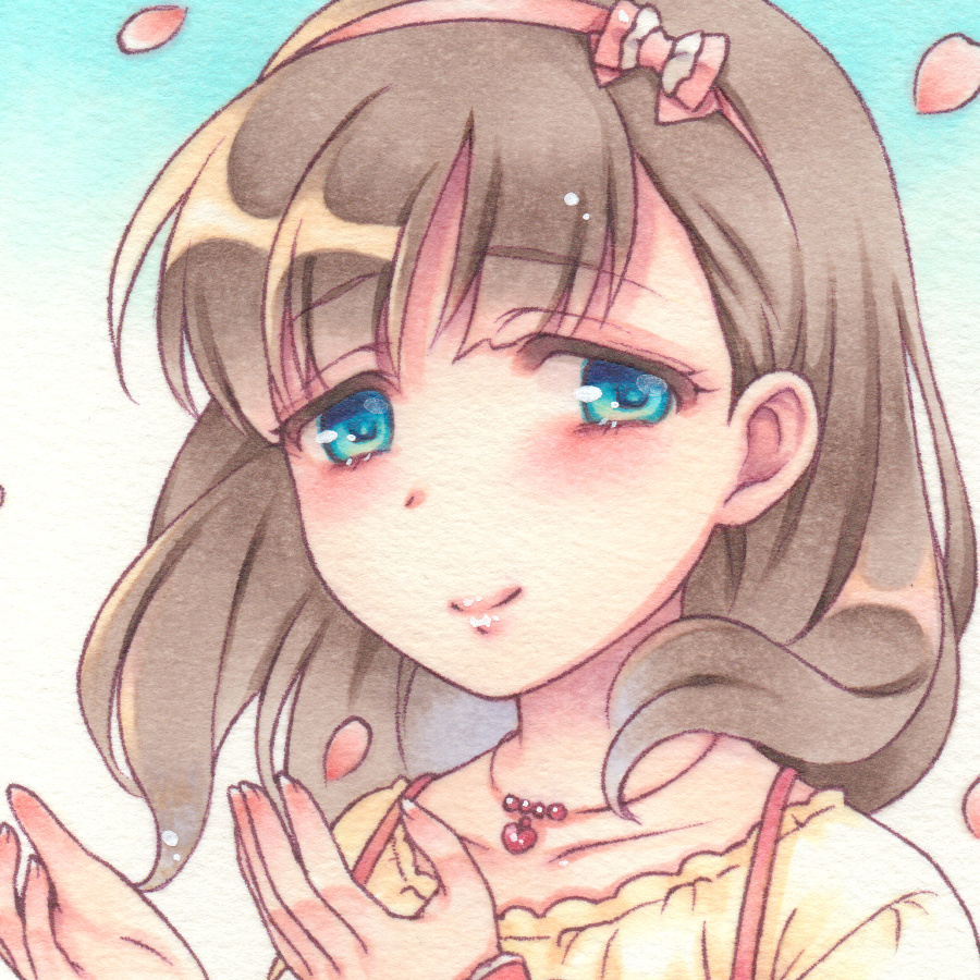 同人手描きイラスト アイドルマスターシンデレラガールズ 佐久間まゆ 手描きイラスト 売買されたオークション情報 Yahooの商品情報をアーカイブ公開 オークファン Aucfan Com