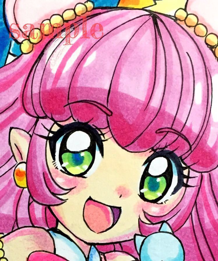 同人手描きイラスト スター トゥインクル プリキュア 宇宙アイドルマオ 宇宙怪盗ブルーキャット 大色紙 手描きイラスト 売買されたオークション情報 Yahooの商品情報をアーカイブ公開 オークファン Aucfan Com