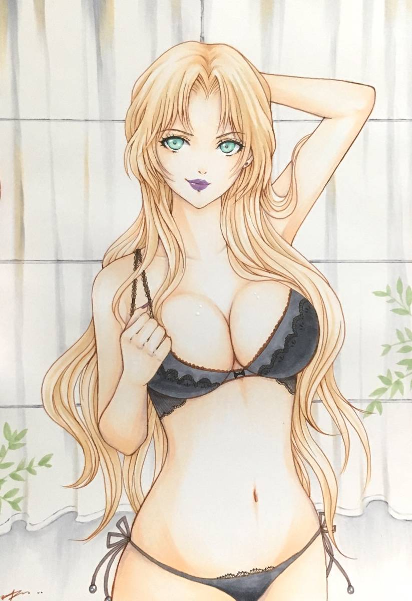 名探偵コナン ベルモット 同人手描きイラスト シャロン ヴィンヤード 手描きイラスト 売買されたオークション情報 Yahooの商品情報をアーカイブ公開 オークファン Aucfan Com