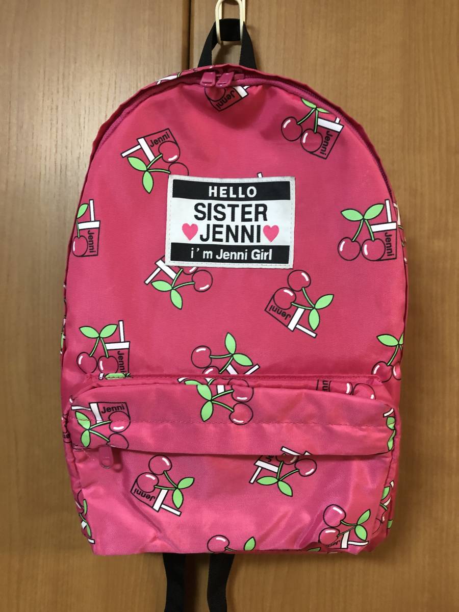 Jenni シスタージェニィ リュック さくらんぼ柄 ジェニィ 売買されたオークション情報 Yahooの商品情報をアーカイブ公開 オークファン Aucfan Com