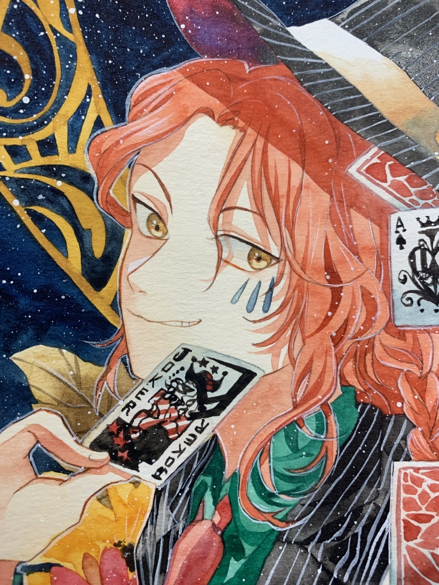 オリジナル 手描きイラスト 男の子 青年 トランプ 手描きイラスト 売買されたオークション情報 Yahooの商品情報をアーカイブ公開 オークファン Aucfan Com