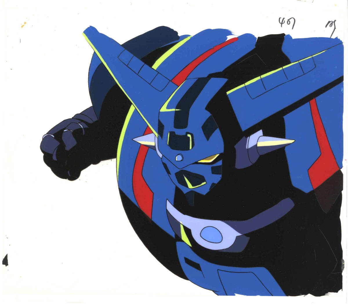 真ゲッターロボ 青 アニメ 動画付き かっこいい 手描きイラスト 売買されたオークション情報 Yahooの商品情報をアーカイブ公開 オークファン Aucfan Com