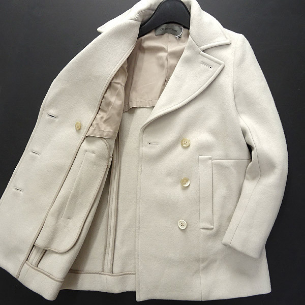 ザ シークレットクロゼット メルトン ウール Pコート 1 S 白 J The Secretcloset 秋冬 レディース コート ピーコート Sサイズ 売買されたオークション情報 Yahooの商品情報をアーカイブ公開 オークファン Aucfan Com