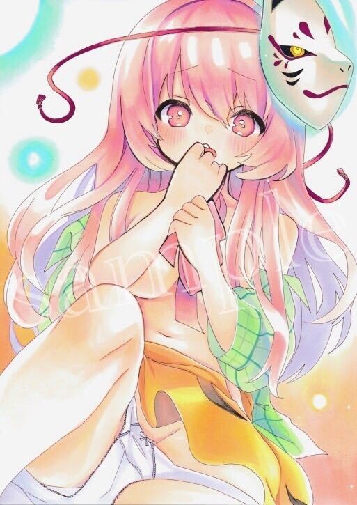 東方project 秦 こころ 手描きイラスト B5 コピック 手描きイラスト 売買されたオークション情報 Yahooの商品情報をアーカイブ公開 オークファン Aucfan Com