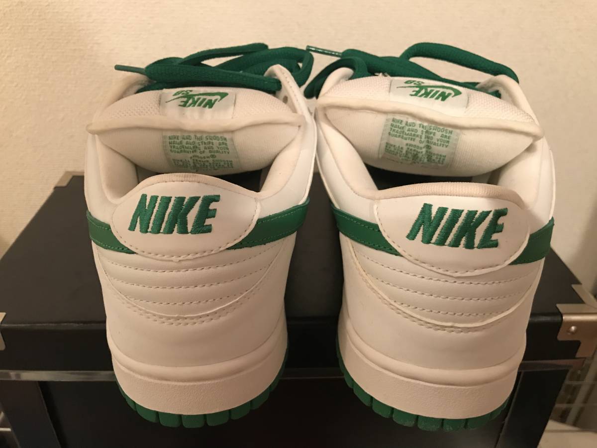 nike sb dunk low st patrick's day
