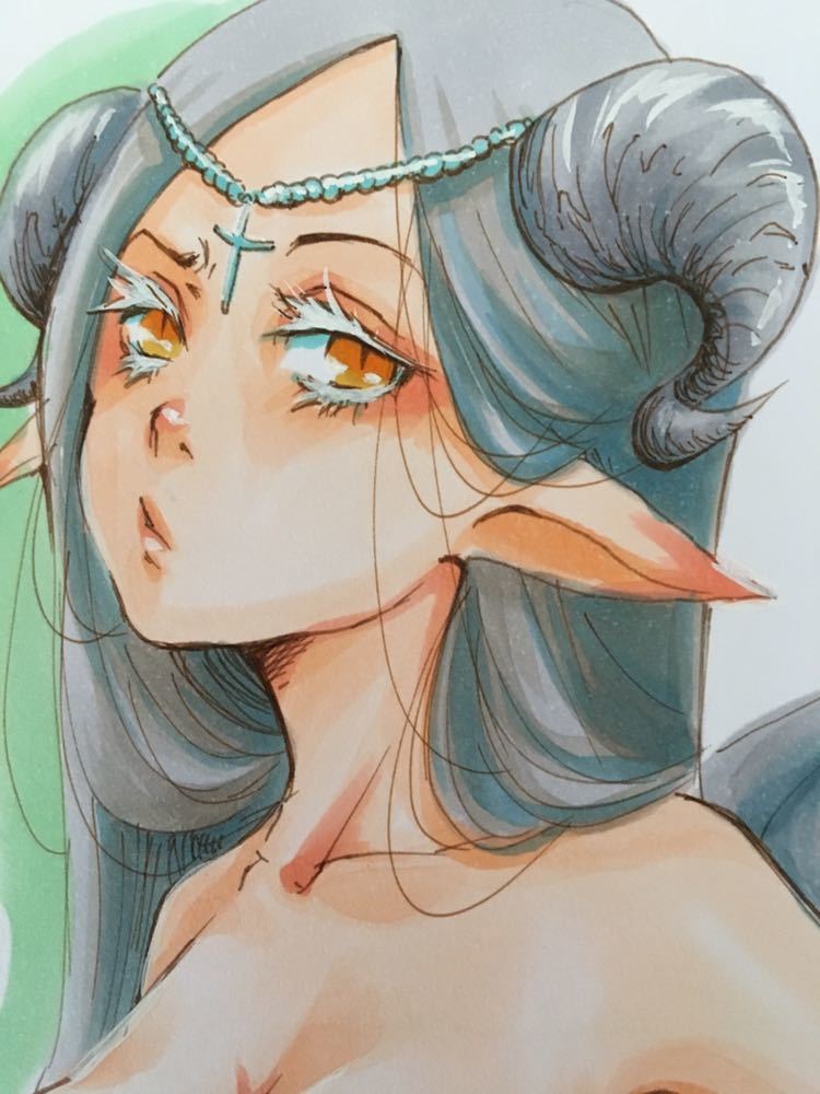 オリジナルイラスト 同人 手描き 堕天使 手描きイラスト 売買されたオークション情報 Yahooの商品情報をアーカイブ公開 オークファン Aucfan Com