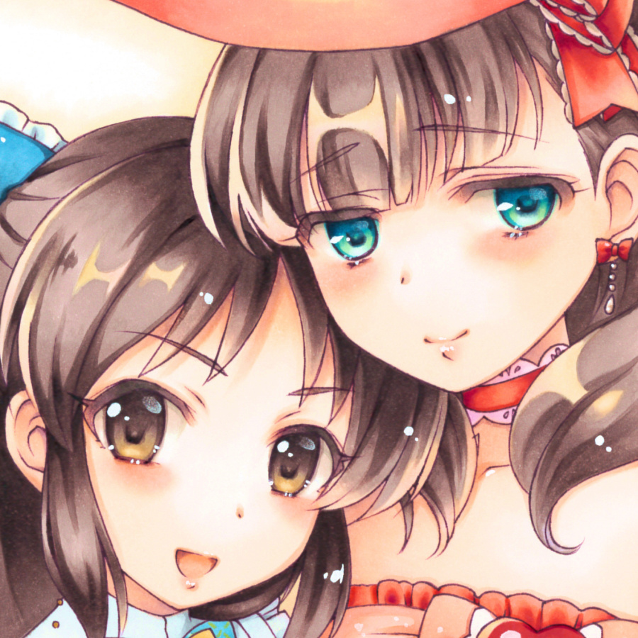 同人手描きイラスト アイドルマスターシンデレラガールズ 佐久間まゆ 橘ありす 手描きイラスト 売買されたオークション情報 Yahooの商品情報をアーカイブ公開 オークファン Aucfan Com