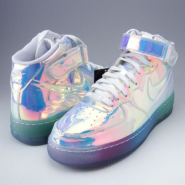 nike air force 1 mid iridescent