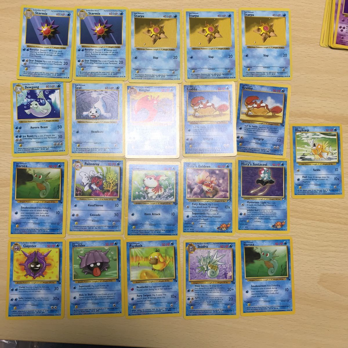 ポケモン カード まとめ 約35枚 キラ レア 海外 英語版 ラプラス ソーナンス スリーパー 水 エスパー S660 セット まとめ売り 売買されたオークション情報 Yahooの商品情報をアーカイブ公開 オークファン Aucfan Com