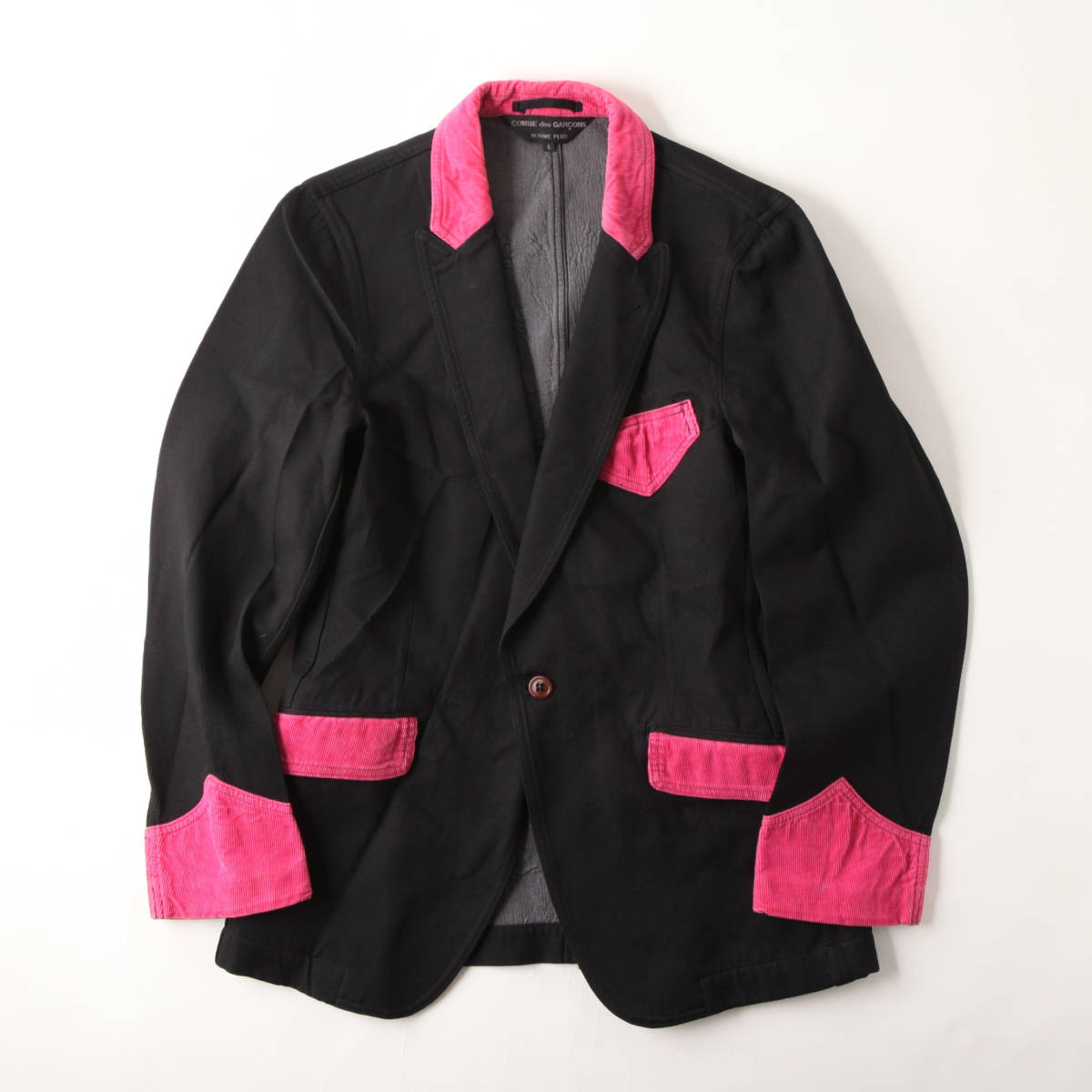 レア物 05ss Comme Des Garcons Homme Plus ピンクパンサー期 テッズ ロカビリー ジャケット ウルフズヘッド 幹田卓司 ヴィンテージ テーラードジャケット ブレザー 売買されたオークション情報 Yahooの商品情報をアーカイブ公開 オークファン Aucfan Com