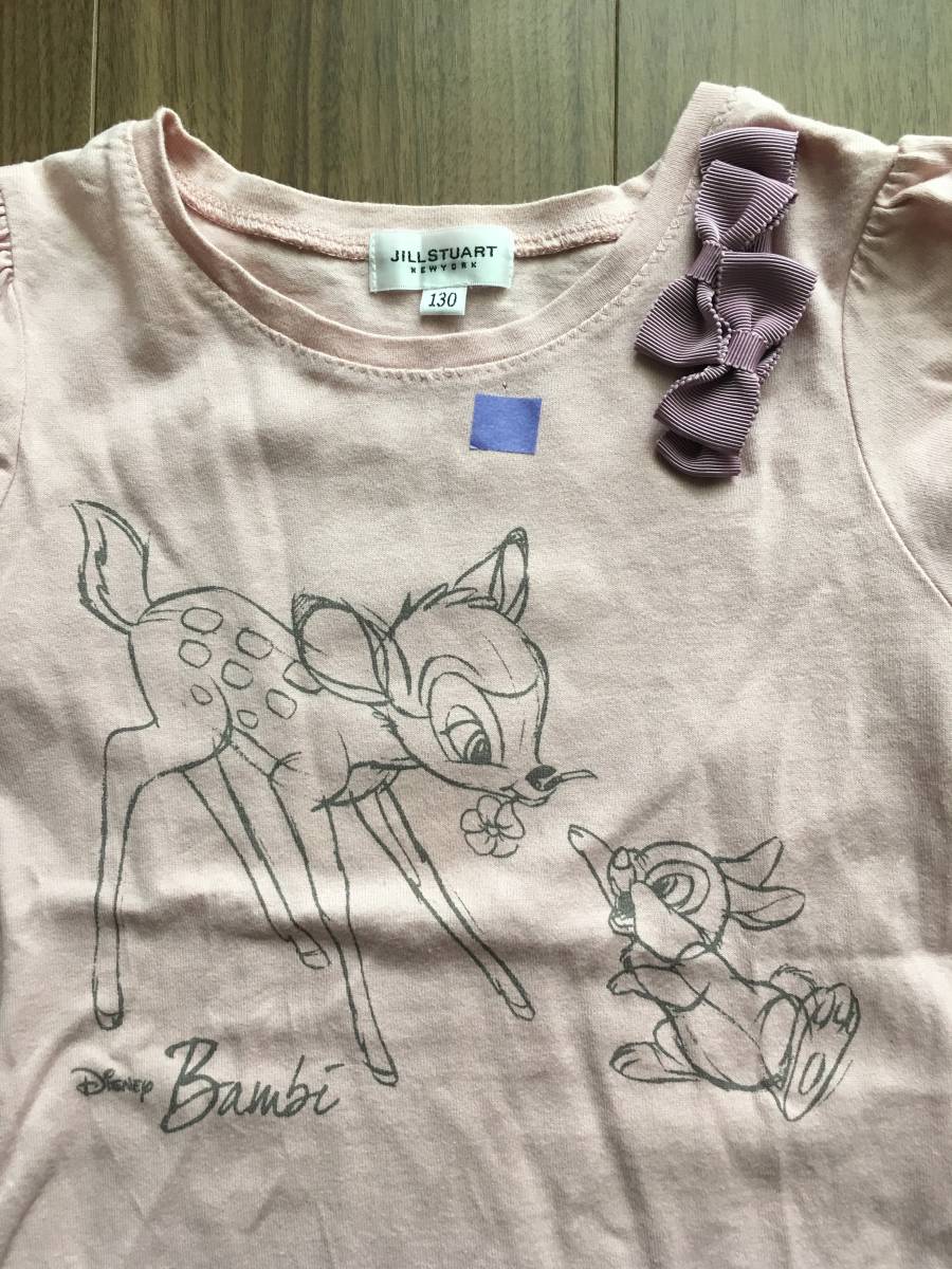 ジルスチュアート ニューヨーク ディズニー バンビ コラボ レア 半袖tシャツ ローズピンク リボン とんすけ 1 130 半袖ｔシャツ 売買されたオークション情報 Yahooの商品情報をアーカイブ公開 オークファン Aucfan Com