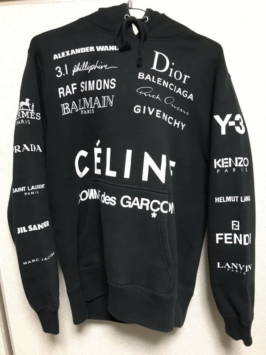 ノベルティ パロディ ハイブランド ロゴパーカー セリーヌ マルジェラ ギャルソン サンローラン ファレル Lサイズ 売買されたオークション情報 Yahooの商品情報をアーカイブ公開 オークファン Aucfan Com