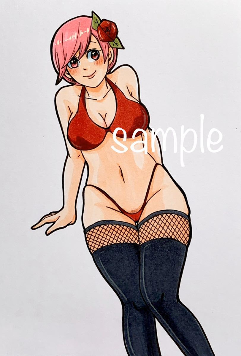 オリジナル 網タイツ ラフ画付き 手描きイラスト A5 手描きイラスト 売買されたオークション情報 Yahooの商品情報をアーカイブ公開 オークファン Aucfan Com