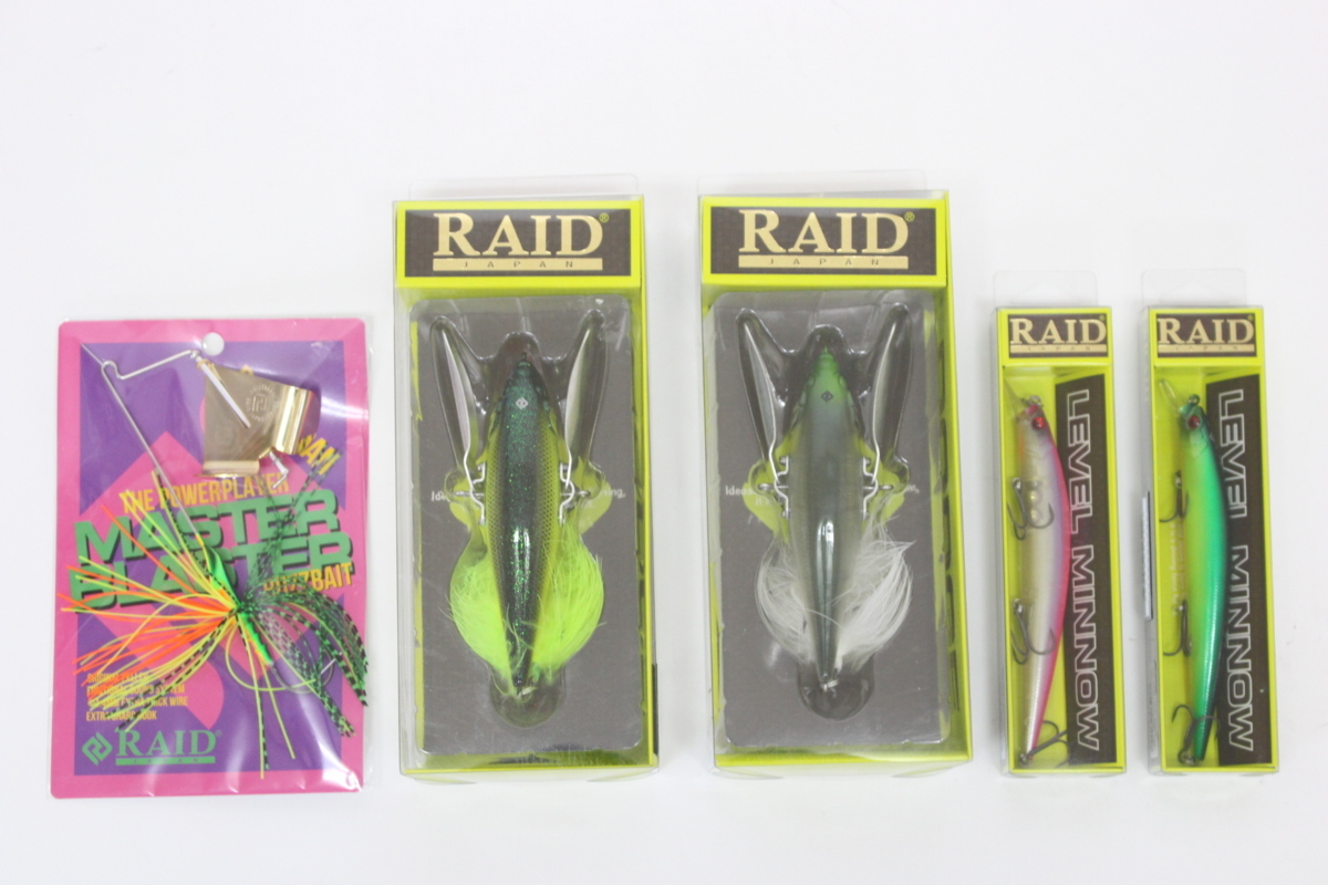 レイドジャパン ダッジ Dodge レイドジャパン レベルミノー Level Minnow 等 計5個 品 セット 売買されたオークション情報 Yahooの商品情報をアーカイブ公開 オークファン Aucfan Com