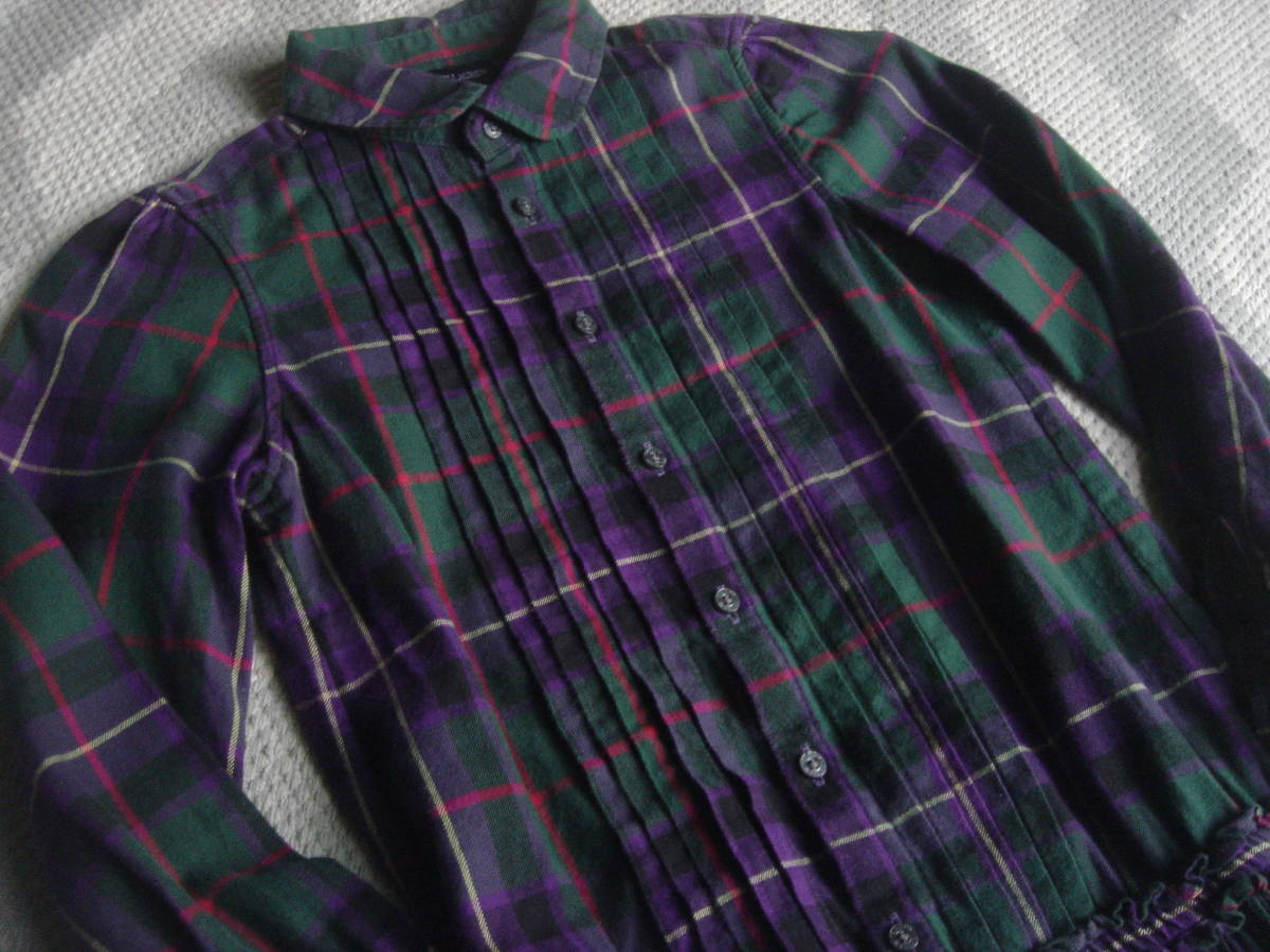 Polo Ralph Lauren ポロラルフローレン チェック柄 シャツワンピース サイズ1 ワンピース ミニ 売買されたオークション情報 Yahooの商品情報をアーカイブ公開 オークファン Aucfan Com