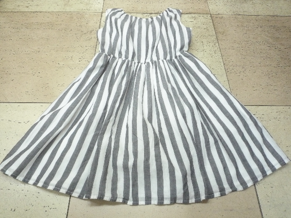 エニィファム Any Fam リボン ストライプワンピース １５０ 150 145 154cm 売買されたオークション情報 Yahooの商品情報をアーカイブ公開 オークファン Aucfan Com