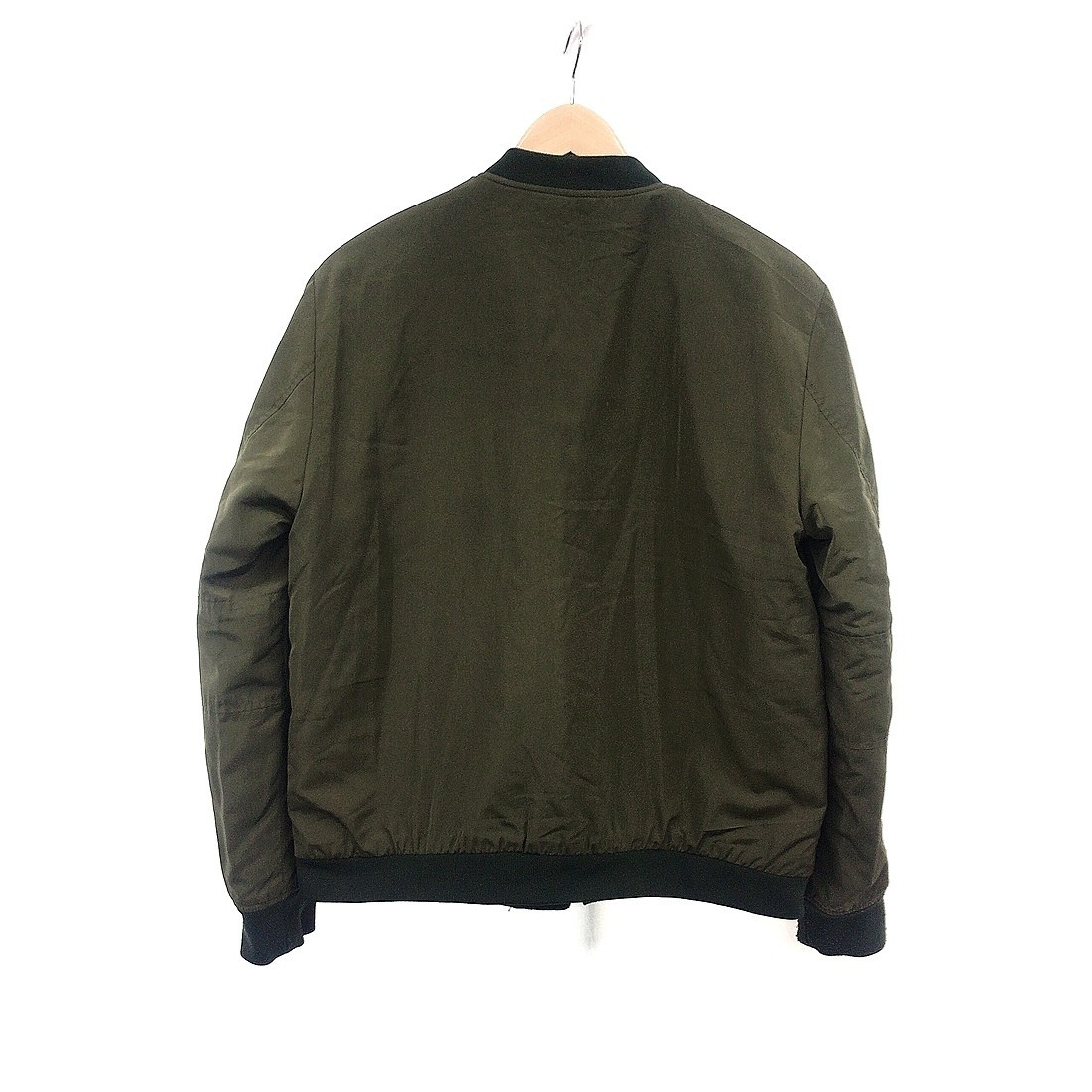 Zara ザラ レディース ブルゾン ジャンパー ジップアップ カーキ サイズ L L カーキ ジャンパー ブルゾン 売買されたオークション情報 Yahooの商品情報をアーカイブ公開 オークファン Aucfan Com