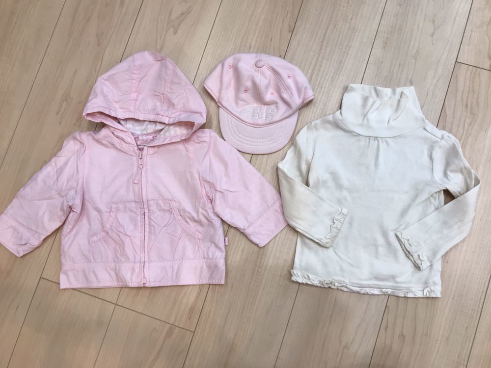 Babygap 80サイズ ベビーギャップ パーカー 帽子 44ｃｍ キッズ 子供 女の子 ジャンパー キャップ ピンク 長袖 カットソー 80 75 84cm 売買されたオークション情報 Yahooの商品情報をアーカイブ公開 オークファン Aucfan Com