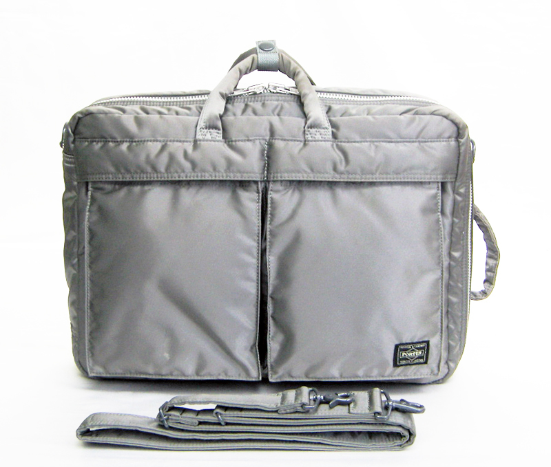 Porter Tanker ポーター タンカー 3way ブリーフケース 622 リュックサック シルバーグレー ブリーフケース 書類かばん 売買されたオークション情報 Yahooの商品情報をアーカイブ公開 オークファン Aucfan Com