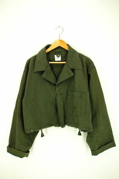 アメリヴィンテージ Ameri カットオフ ミリタリージャケット レディース ブランド古着バズストア 0314 ジャケット 上着 売買されたオークション情報 Yahooの商品情報をアーカイブ公開 オークファン Aucfan Com