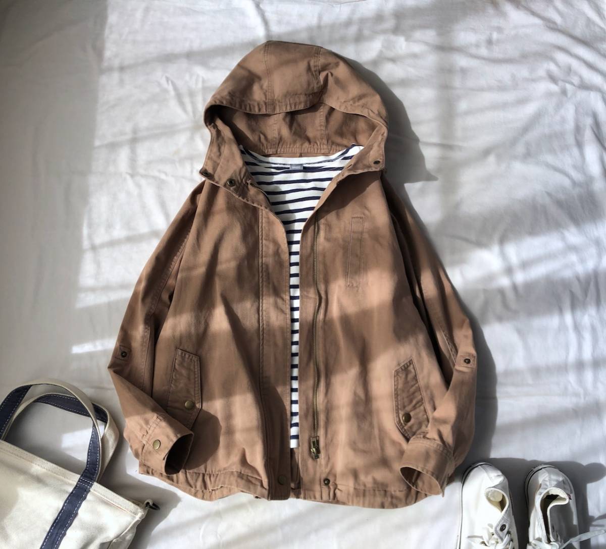 ナイスクラップ One After Another Nice Claup フード付きアウター ジャンパー ブルゾン 売買されたオークション情報 Yahooの商品情報をアーカイブ公開 オークファン Aucfan Com