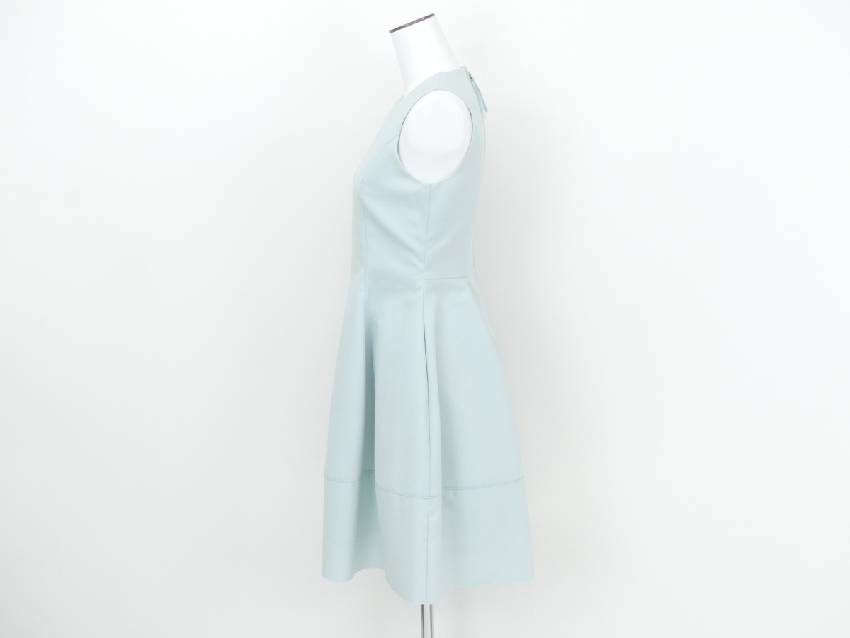 Foxey ワンピース ドレス コットンブーケ 38 ミント シンプルエレガンス ベルトなし 15年商品 B ワンピース 売買されたオークション情報 Yahooの商品情報をアーカイブ公開 オークファン Aucfan Com