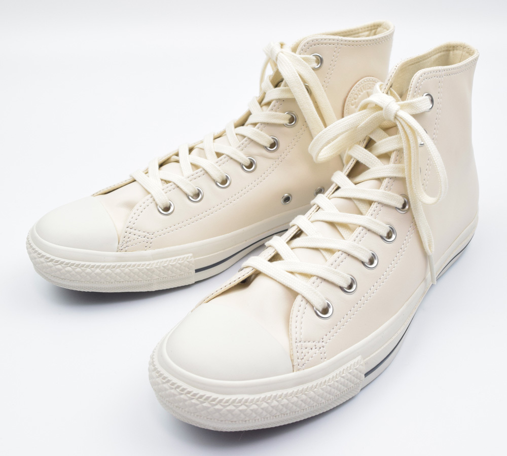 Mhl Converse マーガレットハウエル コンバース Leather All Star レザー ハイカット スニーカー 28 ホワイト 1cj365 男性用 売買されたオークション情報 Yahooの商品情報をアーカイブ公開 オークファン Aucfan Com