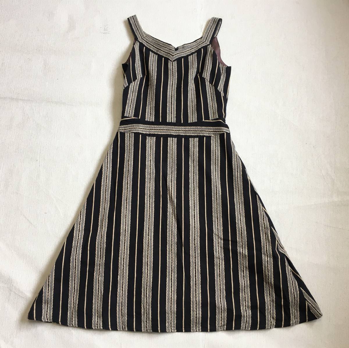 ホコモモラ Jocomomola De Sybilla シビラ ワンピース 40 Lサイズ 黒 ベージュ レース かわいいaライン 匿名配送 ワンピース 売買されたオークション情報 Yahooの商品情報をアーカイブ公開 オークファン Aucfan Com