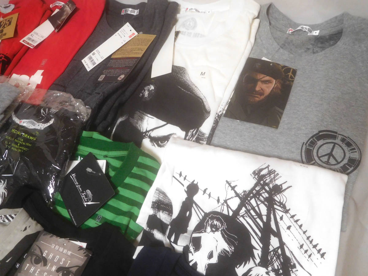 ユニクロ メンズ コラボtシャツ Mサイズ 色々まとめて その他 売買されたオークション情報 Yahooの商品情報をアーカイブ公開 オークファン Aucfan Com