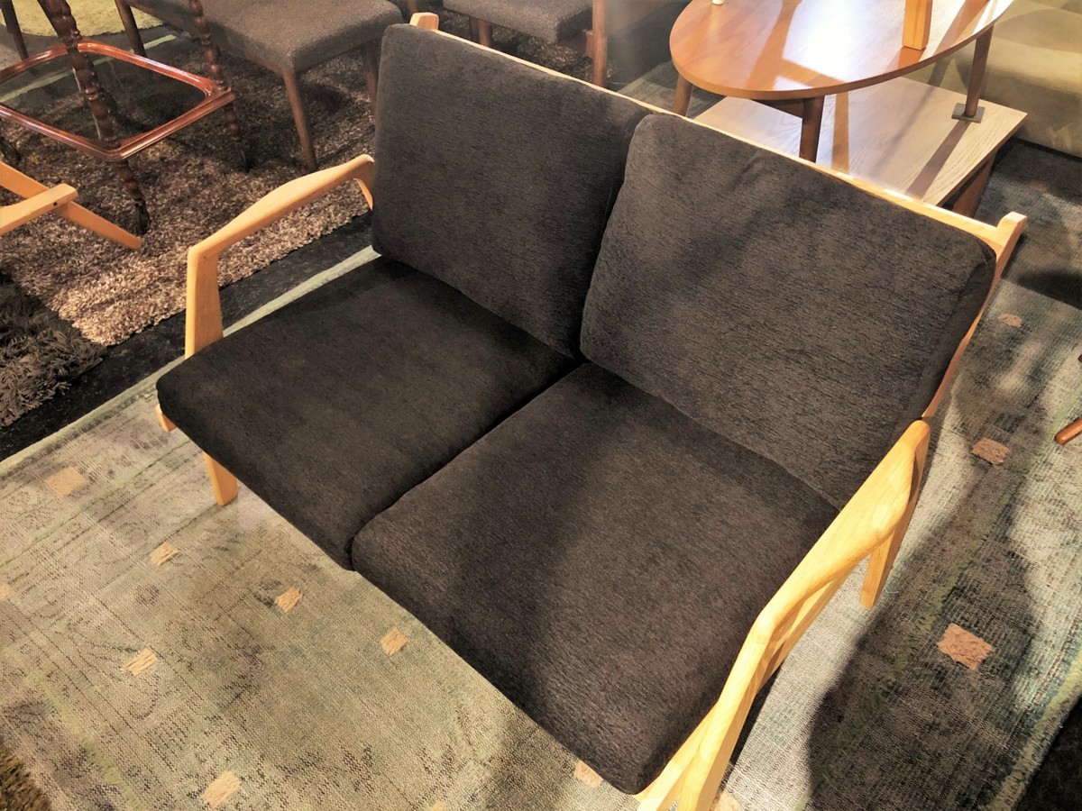 URBAN RESEARCH DOORS アーバンリサーチドアーズ LIVING PRODUCTS ウッドフレーム2Pソファ 二人掛け ...