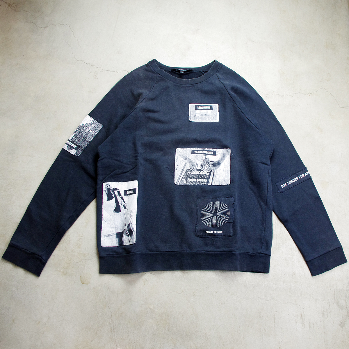 Raf Simon 05 S S パッチワークスウェット ラフシモンズ 初期 アーカイブ トップス 売買されたオークション情報 Yahooの商品情報をアーカイブ公開 オークファン Aucfan Com