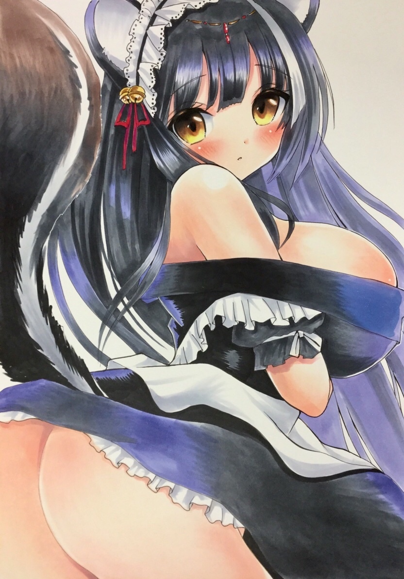 同人手描きイラスト 長波 幸せのロングウェーブ アズレン アズールレーン 手描きイラスト 売買されたオークション情報 Yahooの商品情報をアーカイブ公開 オークファン Aucfan Com