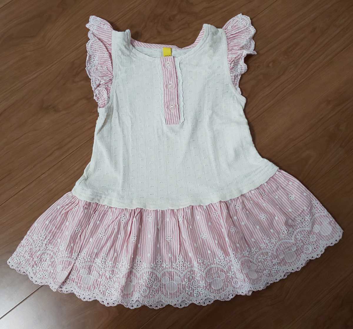 1 Sunny Landscape サニーランドスケープ チュニック ディズニー ミニー アプレレクール 袖なし ノースリーブ 売買されたオークション情報 Yahooの商品情報をアーカイブ公開 オークファン Aucfan Com