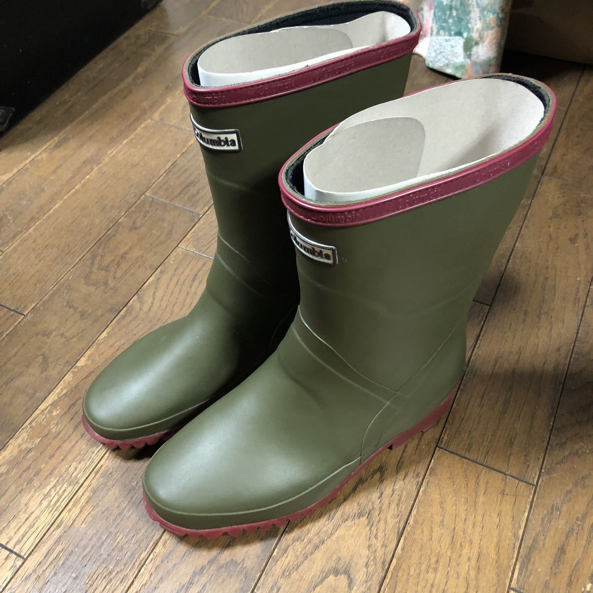品 Columbia コロンビア レインブーツ 長靴 Us6 24cm カーキ 長靴 レインシューズ 売買されたオークション情報 Yahooの商品情報をアーカイブ公開 オークファン Aucfan Com